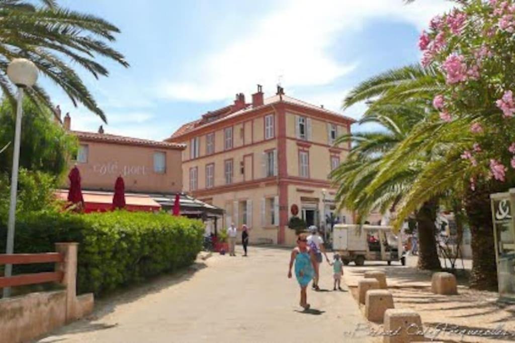 Ile De Porquerolles : T3 Climatise Vue Mer מראה חיצוני תמונה